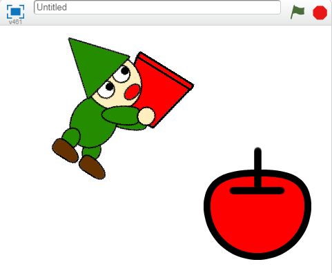 りんごへむける