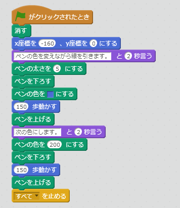 ペンを色を0にする