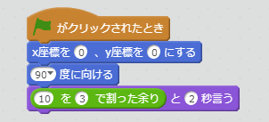 ○を○で割った余り