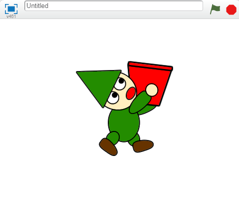 スクラッチ実行結果