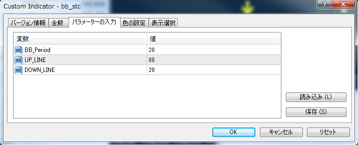 bb_stcパラメーター